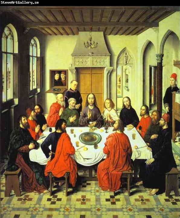 Dieric Bouts Last Supper central section of an alterpiece